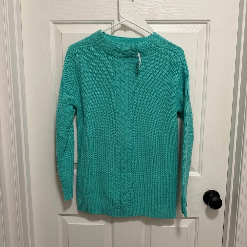 Talbots cableknit lambswool